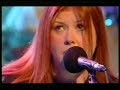 Kirsty MacColl on Later in 2000 Nice band Chucho Merchan, James Knight, Pete Glenister, Dave Ruffy, Michelle Drees Ben Storey, Joey de Jesus,