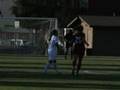 Amazing Unbelievable Women's Soccer Goal Awesome Rare Finish