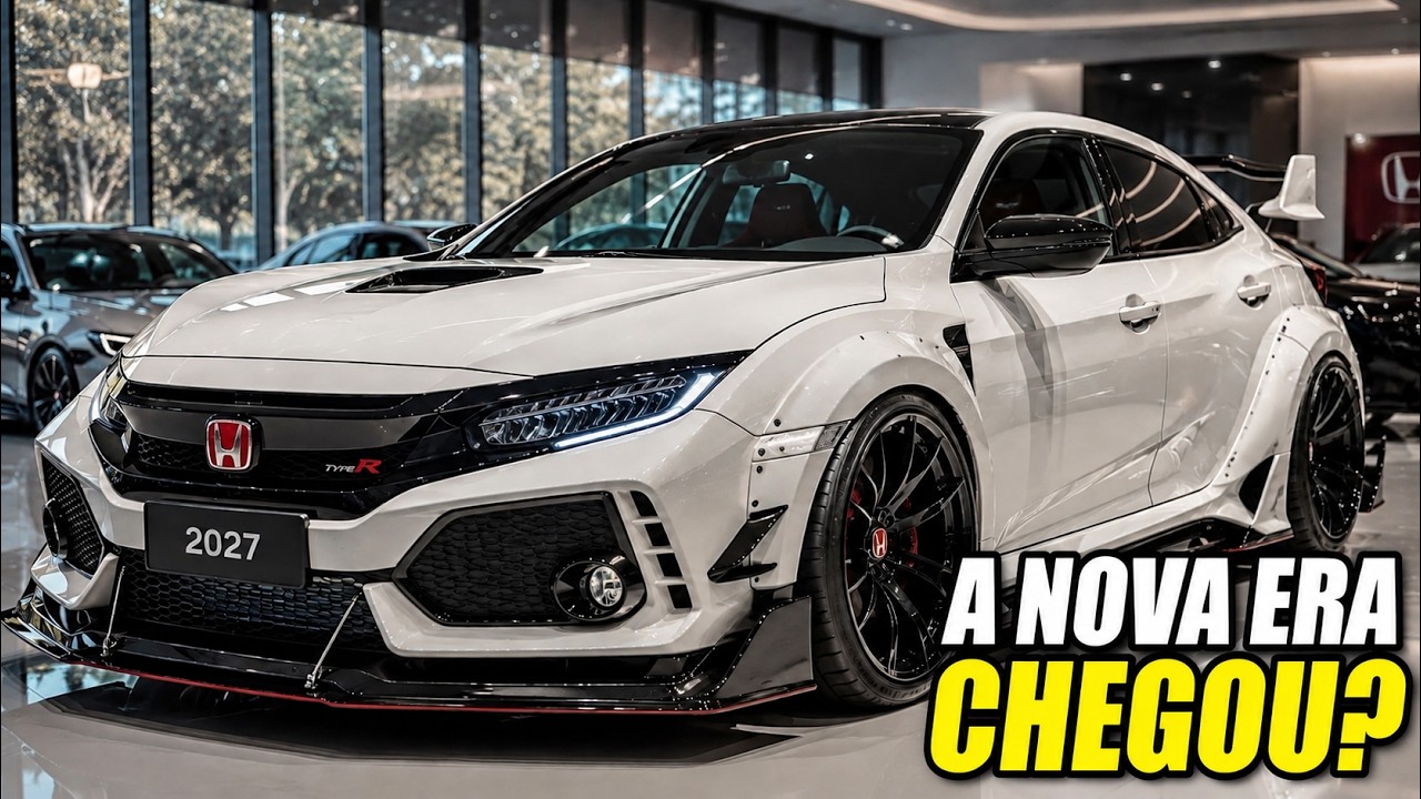 A NOVA ERA DA HONDA! 10 CARROS QUE VÃO TOMAR O TOPO EM 2026/2027
