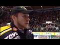 12.4.2008 5.finaali: Hannes Hyvönen pelin jälkeen