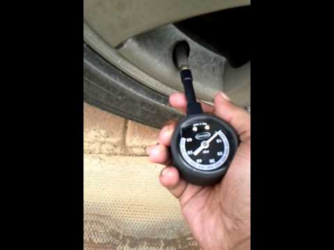 how to use a tire pressure gauge