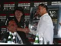 Ricky Hatton farts at Press Conference with Paullie Malignaggi !