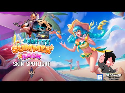 Arena of valor | Skin Spotlight Annette - Summer Bash