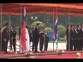甘比亞共和國總統賈梅(H. E. Yahya Jammeh)訪華軍禮歡迎儀式