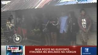 FR: Malakas Na Hangin Dala Ng Bagyong Ruby, Naramdaman Sa Tacloban