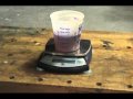 Measure water by weight, not volume Measure water by weight, not volume