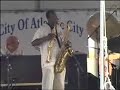 george's trio live at the atlantic
city jazz festival with willie williams sax dan kostalnick organ