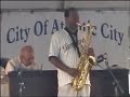 george's trio live at the atlantic
city jazz festival with willie williams sax dan kostalnick organ