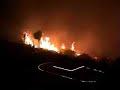 Santiago Fire in Portola Hills, CA by Carroll Family