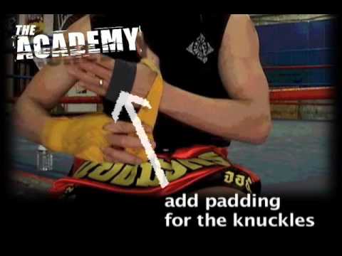mbenson001 - One way to wrap your hands this is not for a fight, just for sparring and bag work.