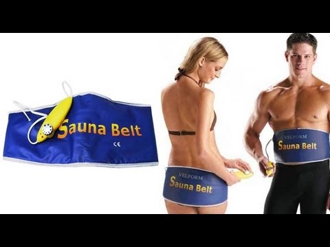 how to use velform sauna belt