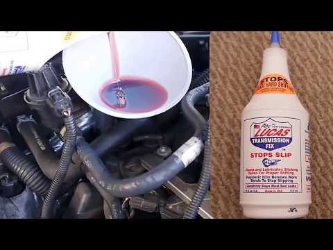 how to fix transmission fluid leak