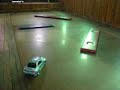 RC drifting on masonite - 2