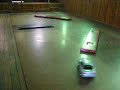 RC drifting on masonite - 2