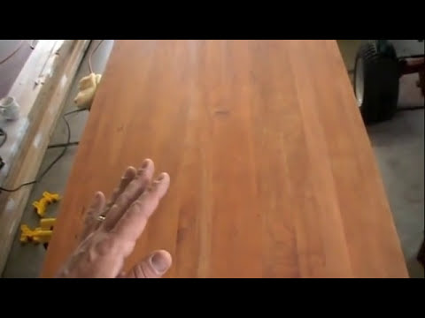 how to treat oak table