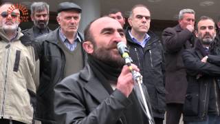 Մեր մարմինը ձեր ոտքերի տակ թող լինի կամուրջ դեպի հաղթանակ․ Պավել Մանուկյան Գյումրի 28.03.15.video