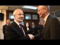 Meeting with Kosovo President Fatmir SEJDIU and Prime Minister Hashim THACI.