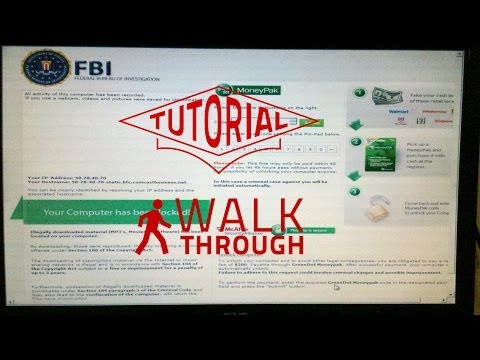 how to get rid fbi virus