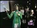 alanis perfoming "dancing queen" karaoke
