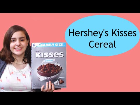 New Candy Review - Hershey's Kisses Cereal!