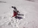 tirada a la nieve