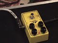 Exotic Effects AC Booster pedal overdrive demo