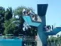 dives from 7 1/2 meter tower dives from 7 1/2 meter tower