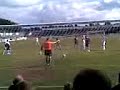 Simon Weatherstone penalty rebound. Weymouth VS Exeter City. 24-03-2008