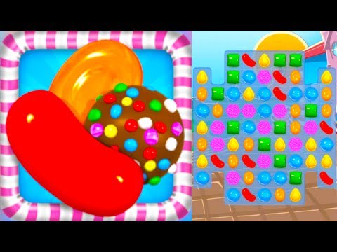 CANDY CRUSH SAGA: Getting Started!!! Gameplay Part 1 (iPhone, iPad, iOS, Android Game)