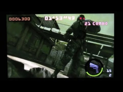 Resident Evil: The Mercenaries 3D Melee Moves: HUNK