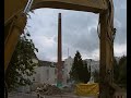 Sprengung eines Schornstein am Malteser St.Hildegardis Krankenhaus Köln