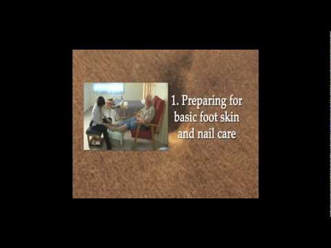 how to provide foot care