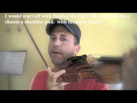 how to hold a violin properly
