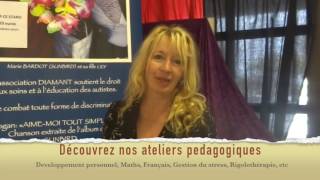 Autisme : les soins de Marie Bardot et les ateliers pédagogiques en soutien aux autistes