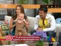 Ingrid Coronado llevó a Luciano y platicó con los conductores de Venga la Alegría.