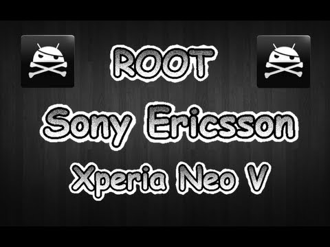how to root sony xperia neo v