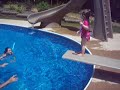Kate and the diving board Kate and the diving board