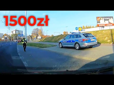 To było niebezpieczne. Pan nic nie widział zza niego.