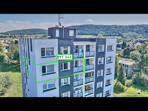 Video Byt 3+1 s lodžií a sklepní kójí:  Loděnice u Berouna