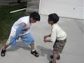 Chris could beat Rofi (younger brother =O)