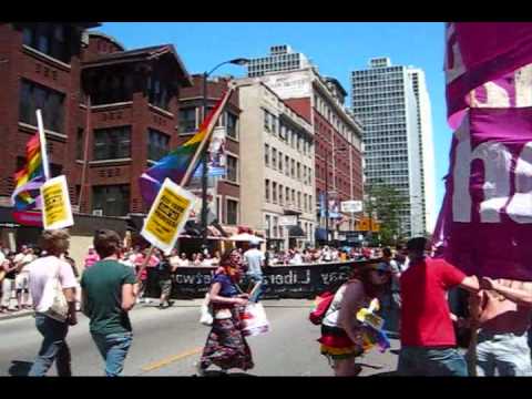 Anti-Gay protests at the Chicago Pride Parade