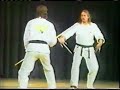Kyoshi Neil Stolsmark does bo, sai, & emptyhand self defense Kyoshi Neil Stolsmark does bo, sai, & emptyhand self defense