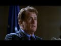 the scene at the beginning of season 3 where bartlet tells the press that he is in fact seeking reelection and yes he does plan to win
