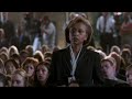 the scene at the beginning of season 3 where bartlet tells the press that he is in fact seeking reelection and yes he does plan to win