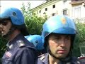 Carica della polizia ai manifestanti No dal Molin.