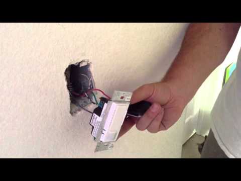 how to adjust lutron dimmer