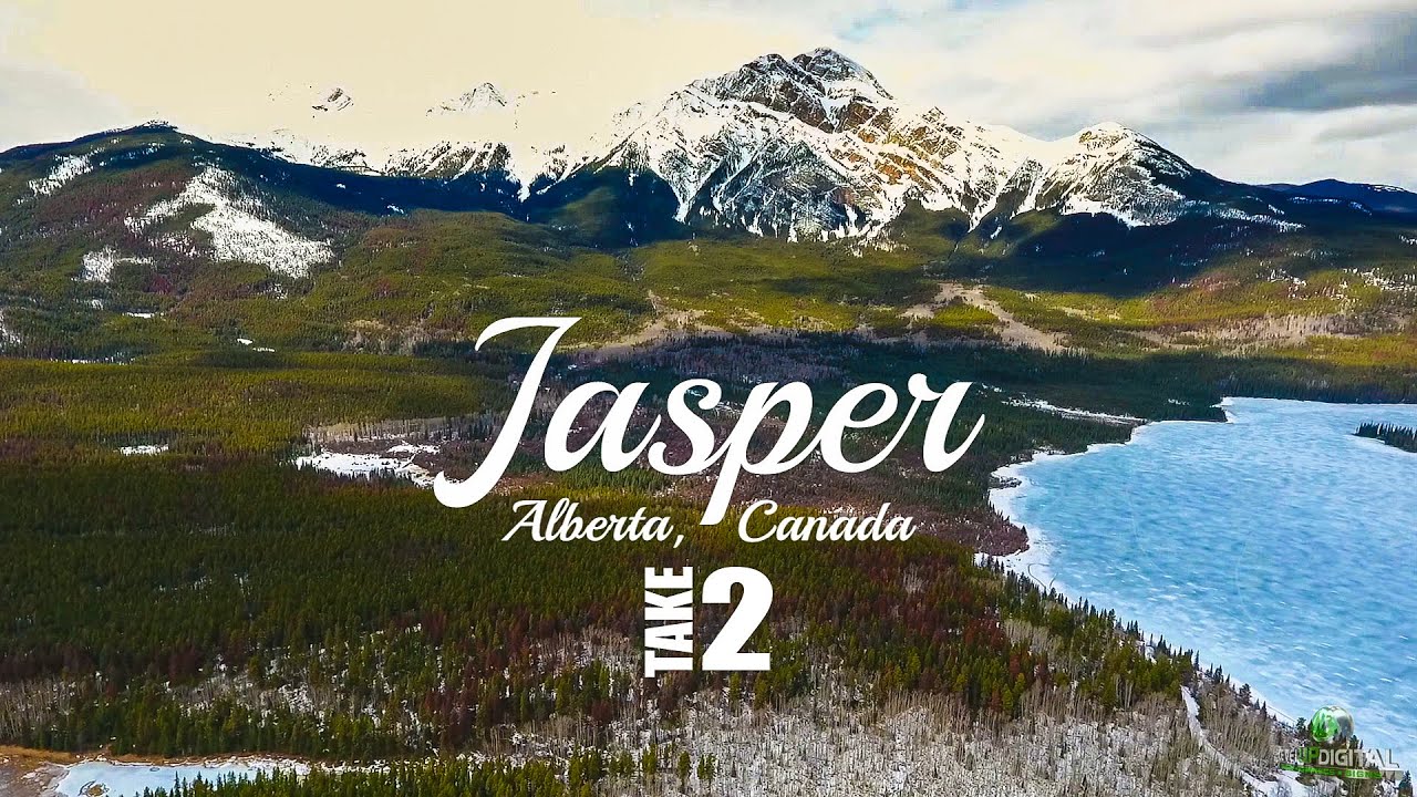 Jasper, Alberta, Canada - short aerial film