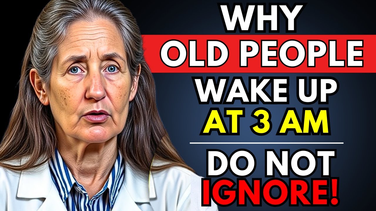 Why Older Adults Keep Waking Up at 3AM – Should You Worry?!  | Barbara O'Neill