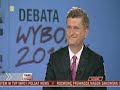 Janusz Palikot DEBATA w TVP/POLSAT 09.09.2011 (1/4)