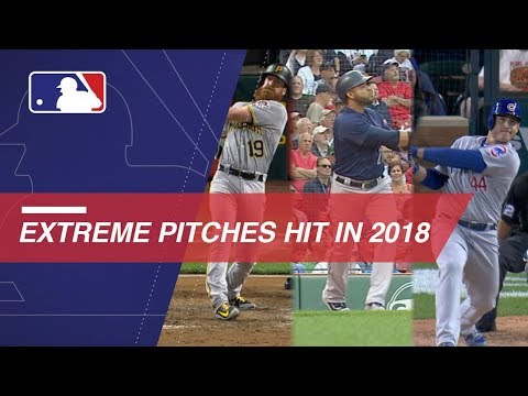Video: The most extreme pitches hit for homers in 2018